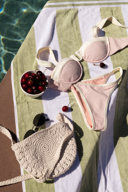 Palm Spring Swim Top - Cherry Blossom