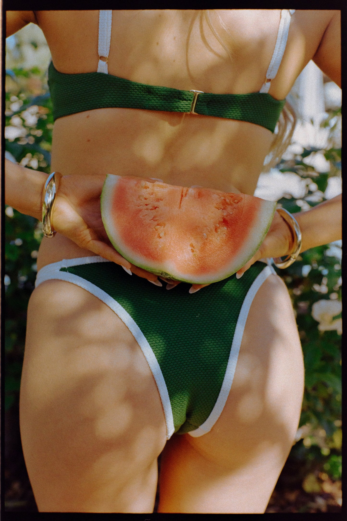 Oceanside Swim Bottoms - Banana Leaf
