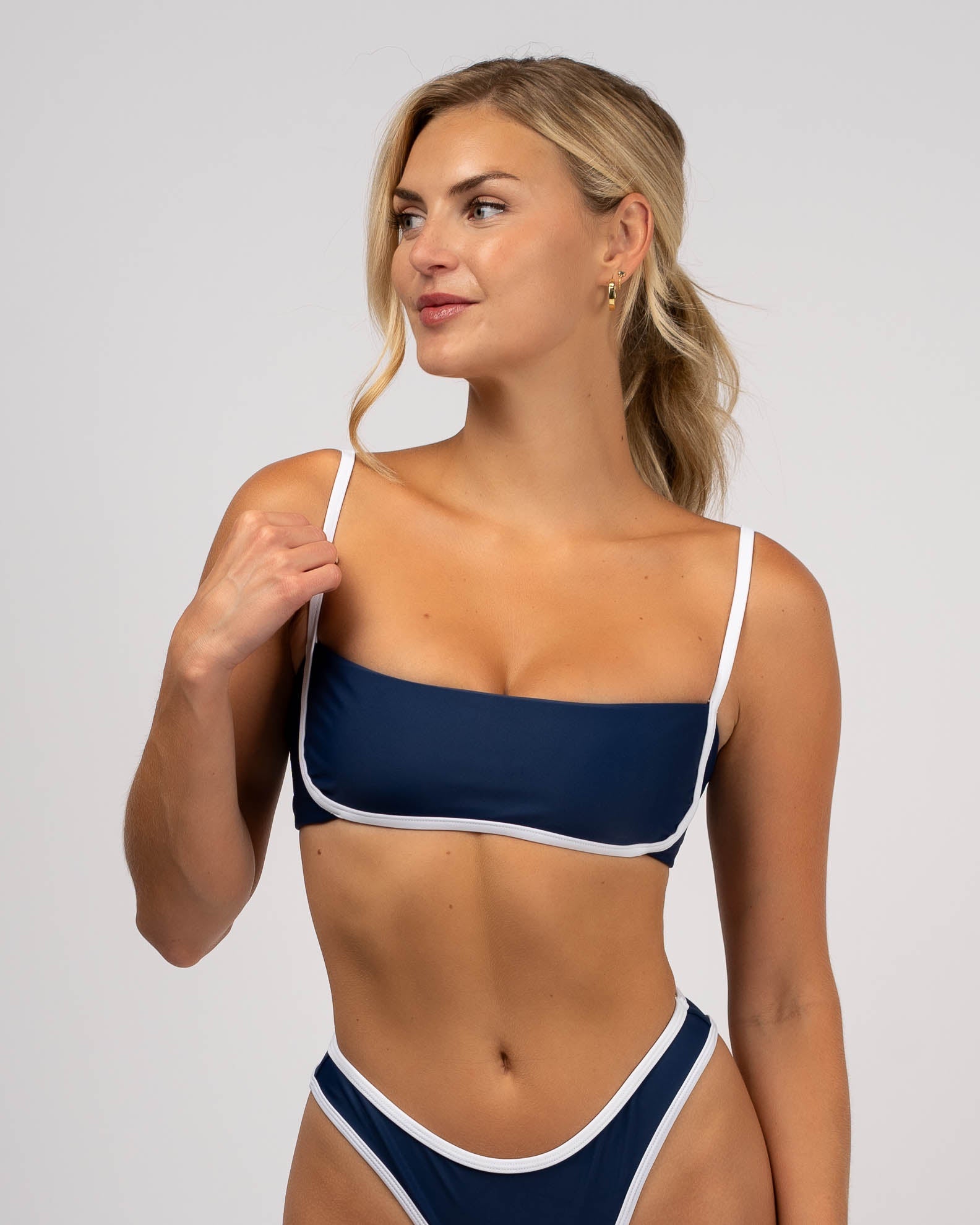 Karissa Duncan X Thalassa Women's Tahiti Swim -Navy
