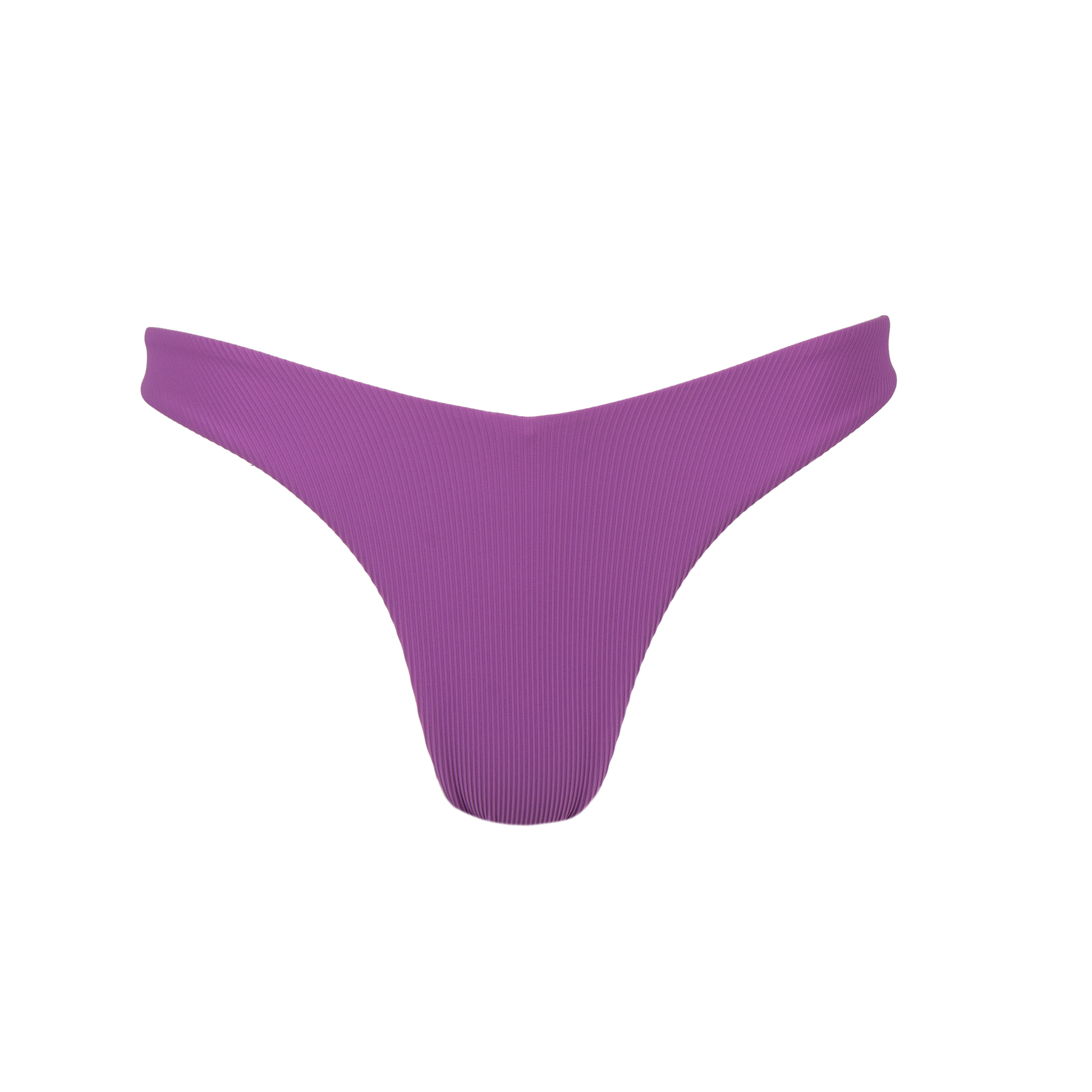 Thálassa Bellini Swim Bottoms - Purple Ribbed
