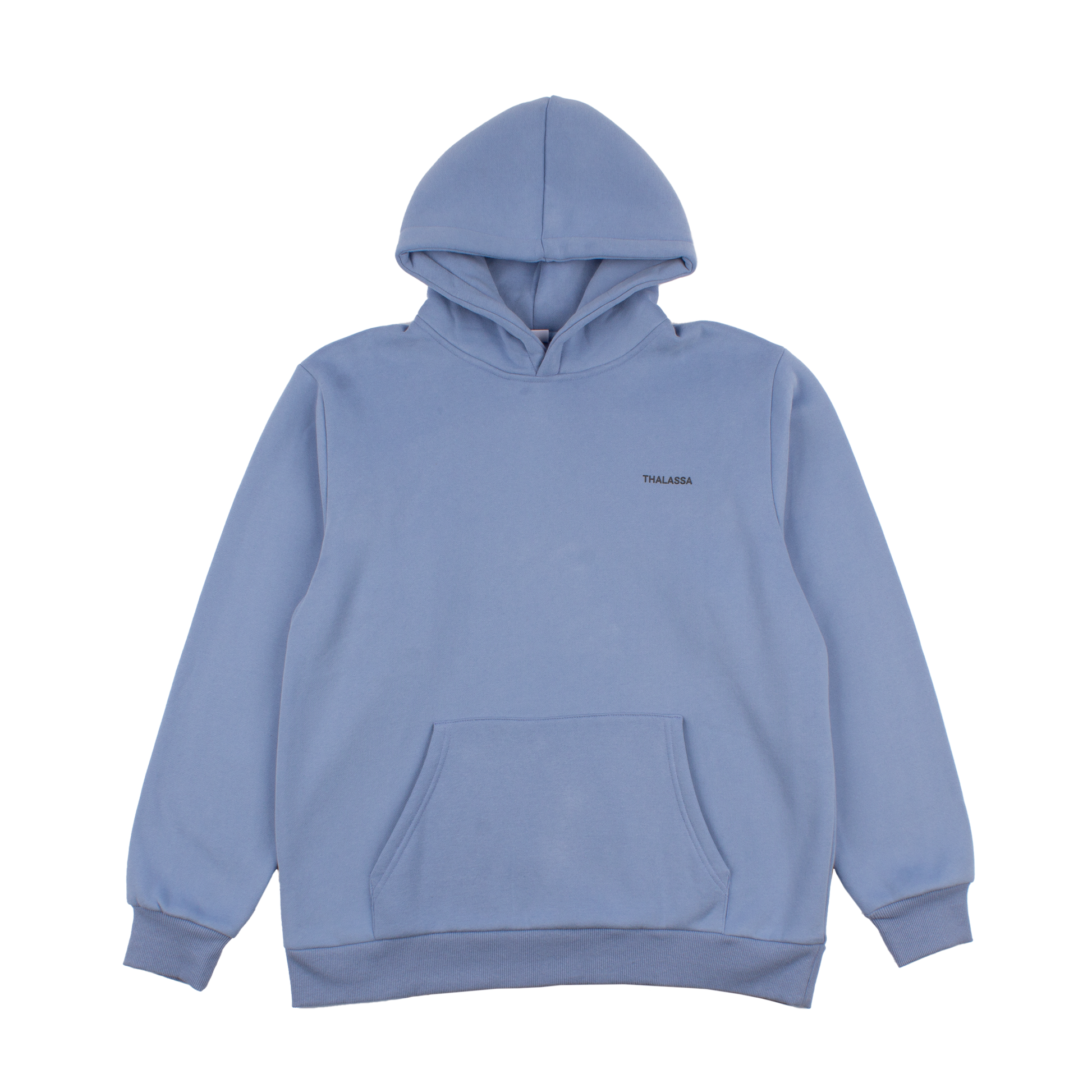 Women's The Front Pullover Hoodie-Blue