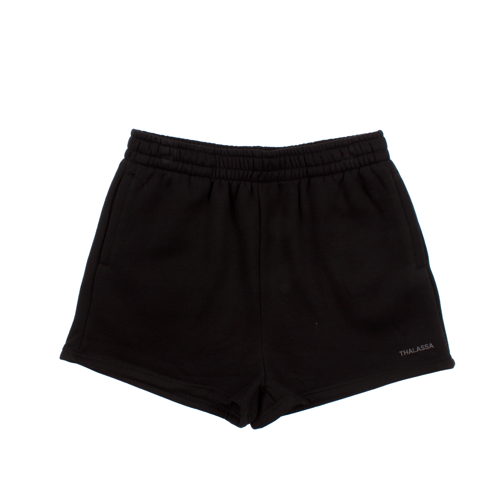 Women's Phase Sweat Shorts-Black